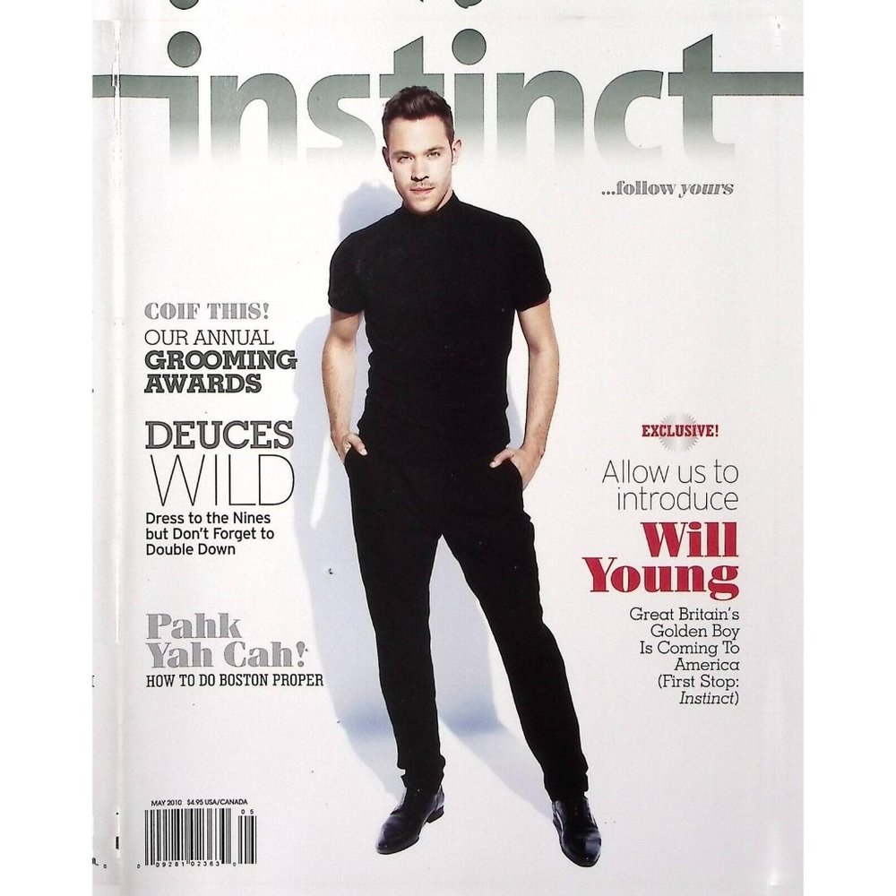 INSTINCT MAGAZINE 5-2010 WILL YOUNG GROOMING AWARDS DEUCES WILD Z2236